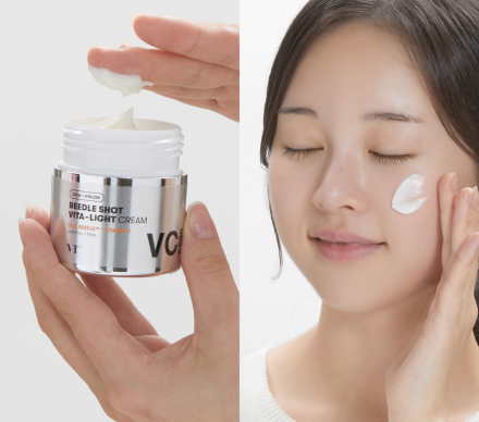 Крем для лица осветляющий с витамином С и микроиглами VT Cosmetics Reedle Shot Vita-Light Cream