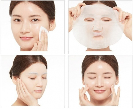 Маска для лица с медом MISSHA Airy Fit Sheet Mask Honey