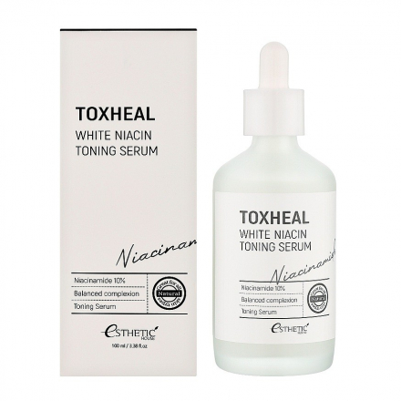 Сыворотка для лица осветляющая Esthetic House Toxheal White Niacin Toning Serum