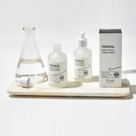 Сыворотка для лица осветляющая Esthetic House Toxheal White Niacin Toning Serum