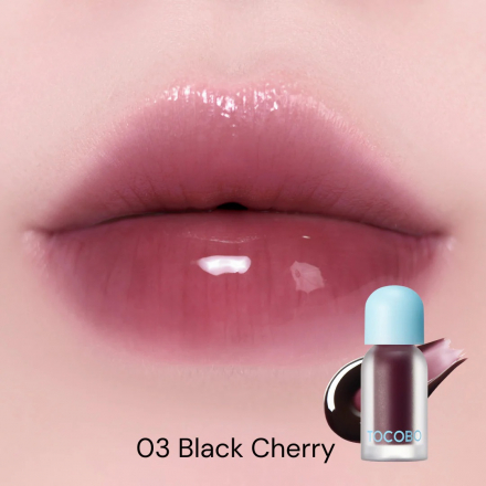 Масло-плампер для губ Tocobo Juicy Berry Plumping Lip Oil 03 Black Cherry