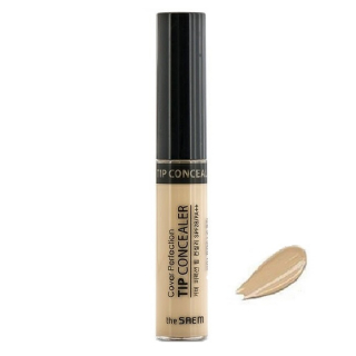 Консилер The Saem Cover Perfection Tip Concealer 1,5 Natural Beige