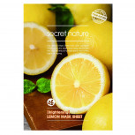 Тканевая маска с лимоном Secret Nature Brightening Lemon Mask Sheet