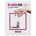 Тканевая маска для лица с центеллой Rovectin Skin Essentials Dr. Mask Cica