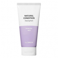 Пенка для умывания с шелком и маточным молочком The Saem Natural Condition Cleansing Foam Double Whip