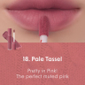 Тинт для губ матовый Rom&nd Zero Velvet Tint 18 Petal Tassel