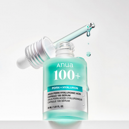 Сыворотка для сияния кожи лица Anua PDRN Hyaluronic Acid Capsule 100 Serum