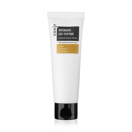 Маска для регенерации кожи с пептидами и EGF Coxir Intensive EGF Peptide Cream Mask Pack