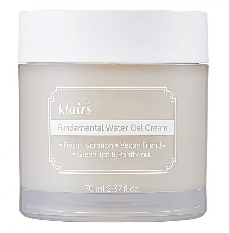 Гель для лица антиоксидантный Dear, Klairs Fundamental Water Gel Cream