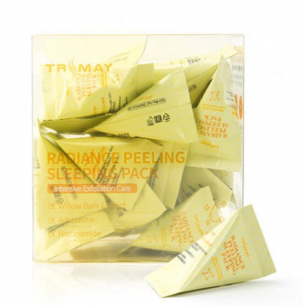 Ночная маска - пилинг для лица Trimay Radiance Peeling Sleeping Pack