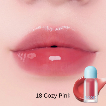 Масло-плампер для губ Tocobo Juicy Berry Plumping Lip Oil 18 Cozy Pink