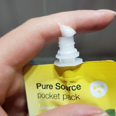 Маска для лица MISSHA Pure Source Pocket Pack Lemon
