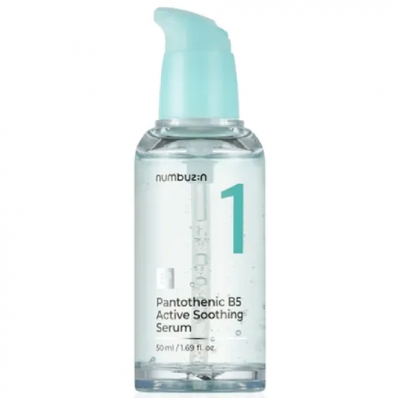 Сыворотка для лица успокаивающая пантенолом Numbuzin No.1 Pantothenic B5 Active Soothing Serum