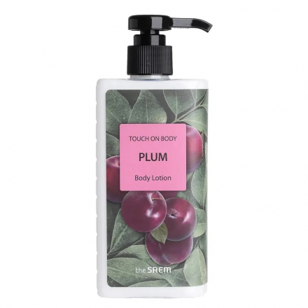 Лосьон для тела с экстрактом сливы The Saem Touch On Body Plum Body Lotion