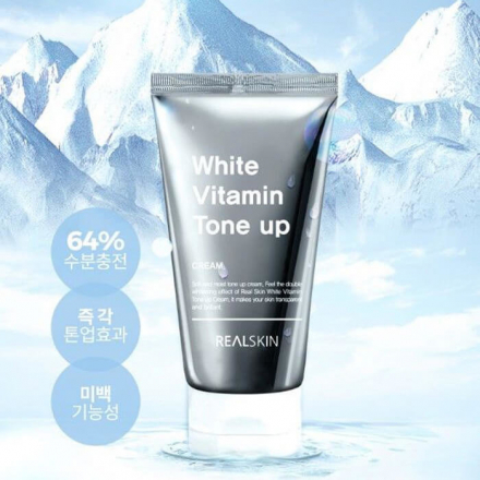 Крем для лица Real Skin White Vitamin Tone-Up Cream