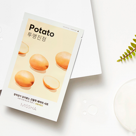Маска для лица с экстрактом картофеля  MISSHA Airy Fit Sheet Mask Potato