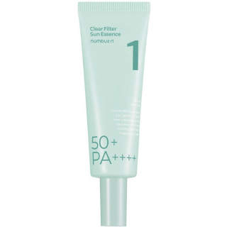 Солнцезащитная эссенция успокаивающая Numbuzin No.1 Clear Filter Sun Essence