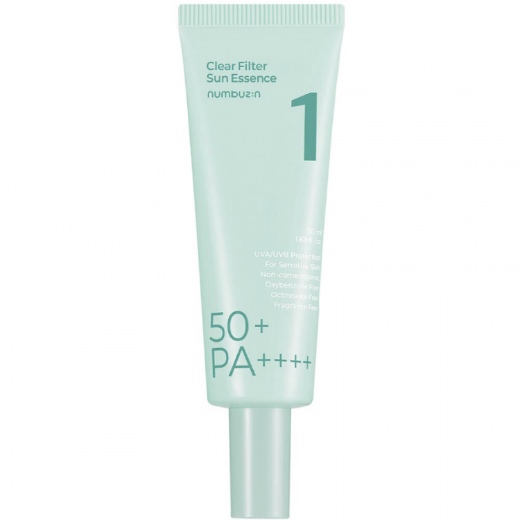Солнцезащитная эссенция успокаивающая Numbuzin No.1 Clear Filter Sun Essence