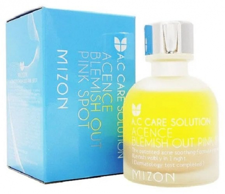 Пудра розовая для борьбы с акне и воспалениями MIZON Acence Blemish Out Pink Spot