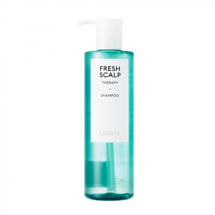 Шампунь для волос охлаждающий с AHA кислотами Missha Fresh Scalp Therapy Shampoo