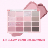 Палетка теней Wakemake Soft Blurring Eye Palette 10 Lazy Pink Blurring