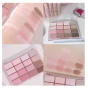 Палетка теней Wakemake Soft Blurring Eye Palette 10 Lazy Pink Blurring