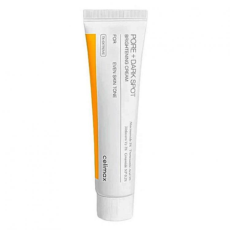 Крем для выравнивания тона и рельефа кожи лица Celimax Pore + Dark Spot Brightening Cream