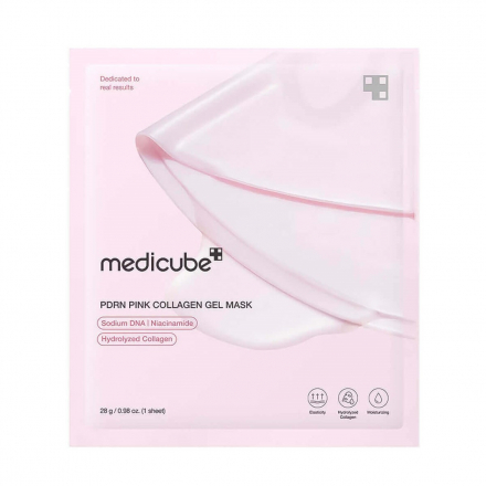 Гидрогелевая маска для лица Medicube PDRN Pink Collagen Gel Mask