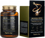 Сыворотка многофункциональная ампульная с золотом и пептидами FarmStay 24k Gold &amp; Peptide Solution Ampoule