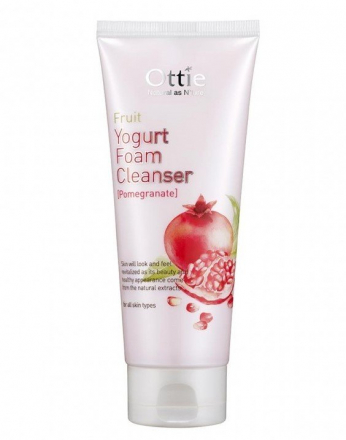 Пенка фруктовая йогуртовая гранат Ottie Fruits Yogurt Foam Cleanser Pomegranate