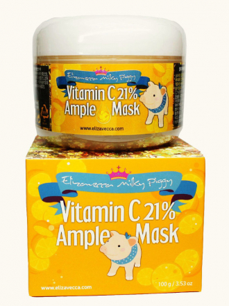 Маска для лица Витамин С Elizavecca Vitamin C 21% Ample Mask