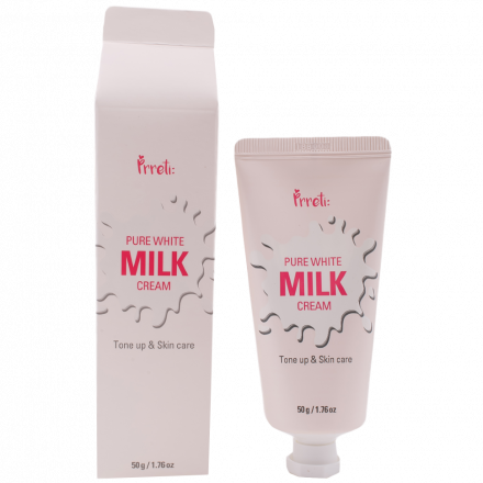 Крем для лица молоко PRRETI Pure white milk cream
