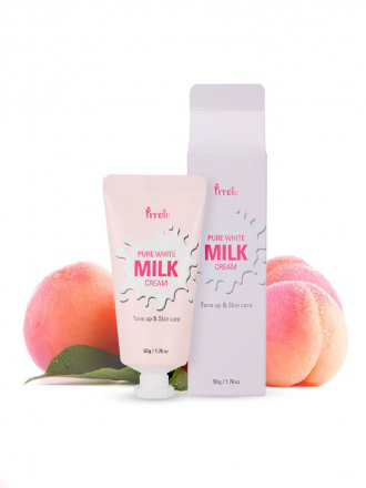 Крем для лица молоко PRRETI Pure white milk cream