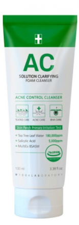 Пенка для умывания для проблемной кожи 1004 Laboratory AC Solution Clarifying Foam Cleanser