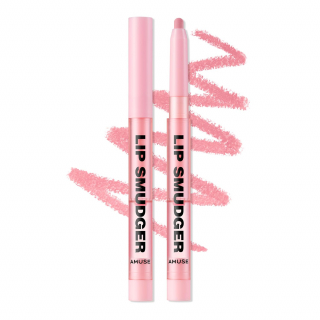 Карандаш для губ бархатный Amuse Lip Smudger 01 Boksoonga 