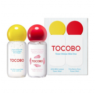 Набор мини-тонеров для лица Tocobo Toner Deluxe Mini Duo