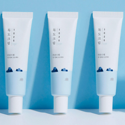 Крем для век увлажняющий с морской водой Round Lab 1025 Dokdo Eye Cream