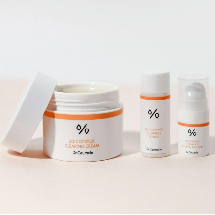 Набор для лица себорегулирующий Dr Ceuracle 5α Control No Sebum travel kit