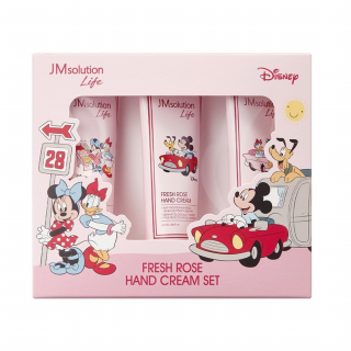 Набор парфюмированных кремов для рук с ароматом роз JMsolution X Disney Life Fresh Rose Hand Cream (Mickey &amp; Friends)