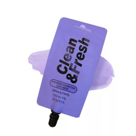 Маска для лица глиняная Eunyul Clean &amp; Fresh Intensive Hydrating Clay Mask