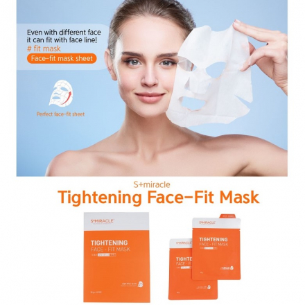 Маска для лица подтягивающая S miracle Tightening Face Fit Mask