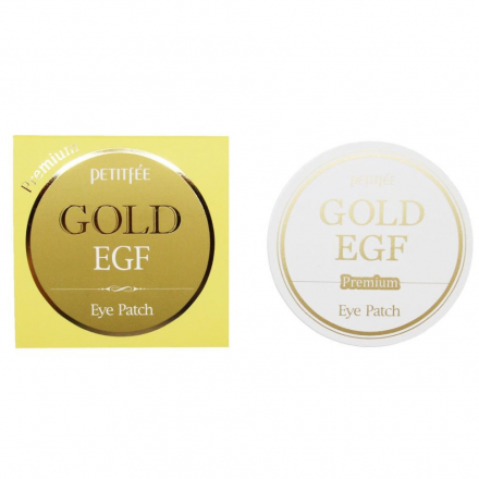 Патчи для глаз гидрогелевые PETITFEE Premium Gold EGF Eye Patch