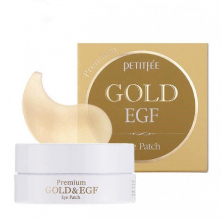 Патчи для глаз гидрогелевые PETITFEE Premium Gold EGF Eye Patch