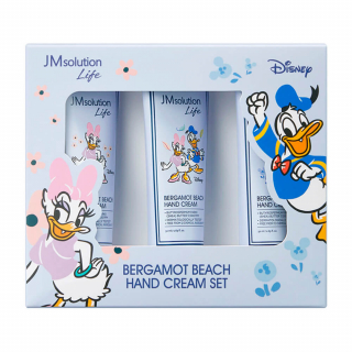 Набор парфюмированных кремов для рук с бергамотом Jmsolution X Disney Life Bergamot Beach Hand Cream (Donald Duck)