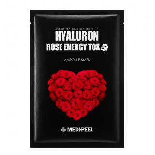 Тканевая маска с экстрактом розы Medi-Peel Hyaluron 100 Rose Energy Tox