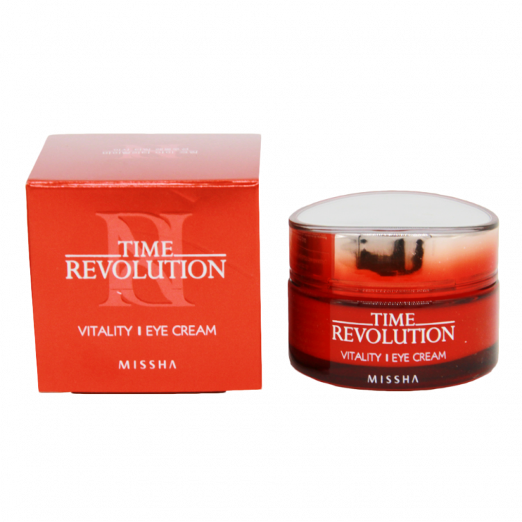 Крем для век интенсивный антивозрастной Missha Time Revolution Vitality Eye Cream