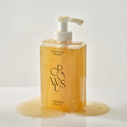 Шампунь отшелушивающий с морской солью Growus Sea Salt Therapy Shampoo