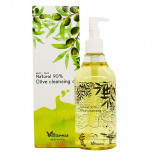 Масло для лица гидрофильное с маслом оливы Elizavecca Natural 90% Olive Cleansing Oil