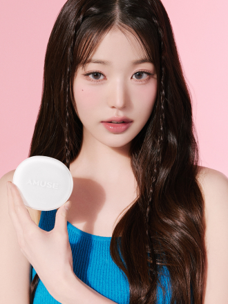 Кушон с полуматовым финишем Amuse Ceramic Skin Perfector Cushion 01 Porcelain