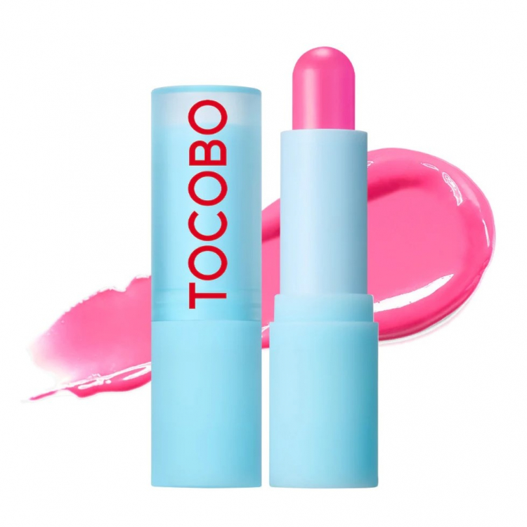 Бальзам для губ оттеночный Tocobo Glass Tinted Lip Balm 012 Better Pink 